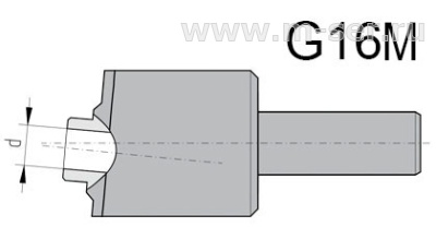 Прошивные головки, серия G16M