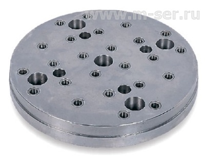 Круглые базовые плиты с резьбовыми отверстиями, тип BP17